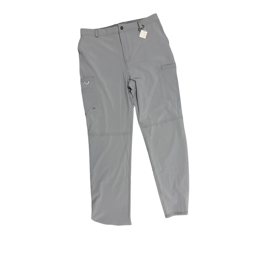 Cherokee CK200AFT Women's Scrub Pants Gray L Tall Cargo NWOT